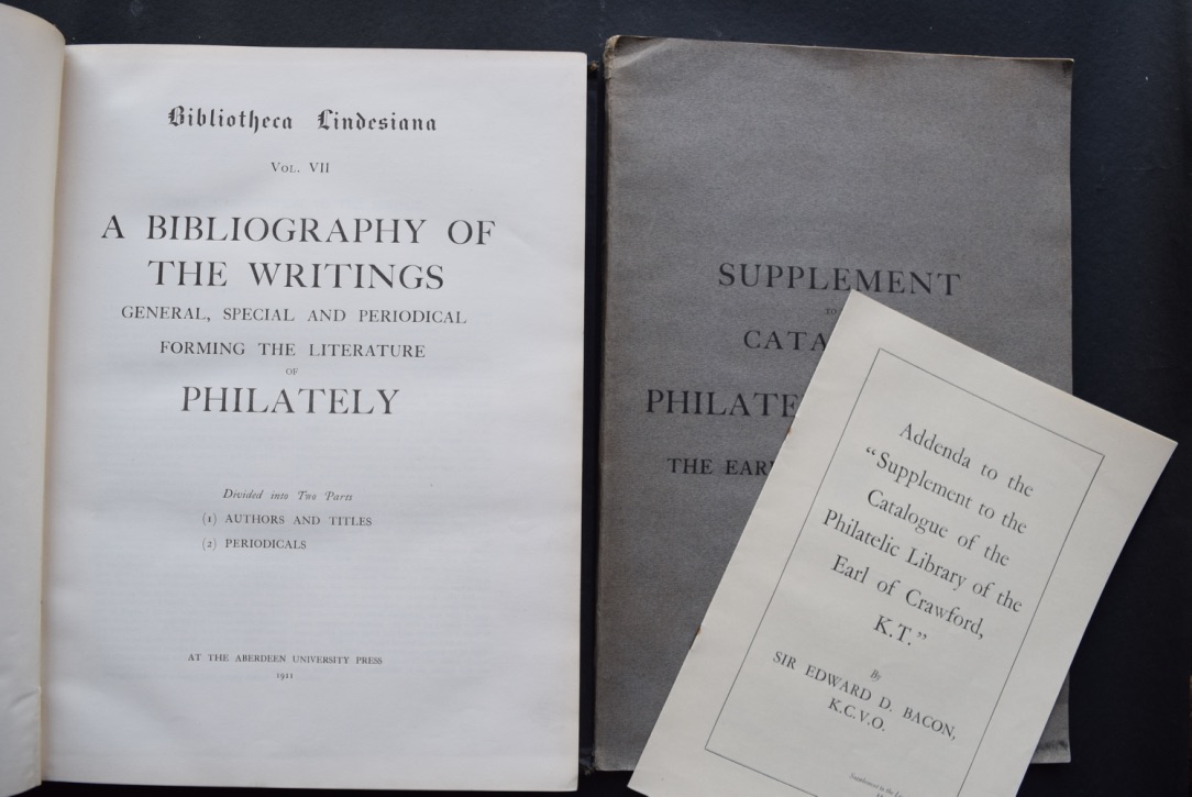 Catalogue Crawford Bibliotheca Lundesiana Philately