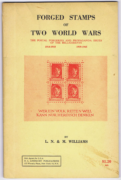 Forged Stamps of Two World Ward Williams