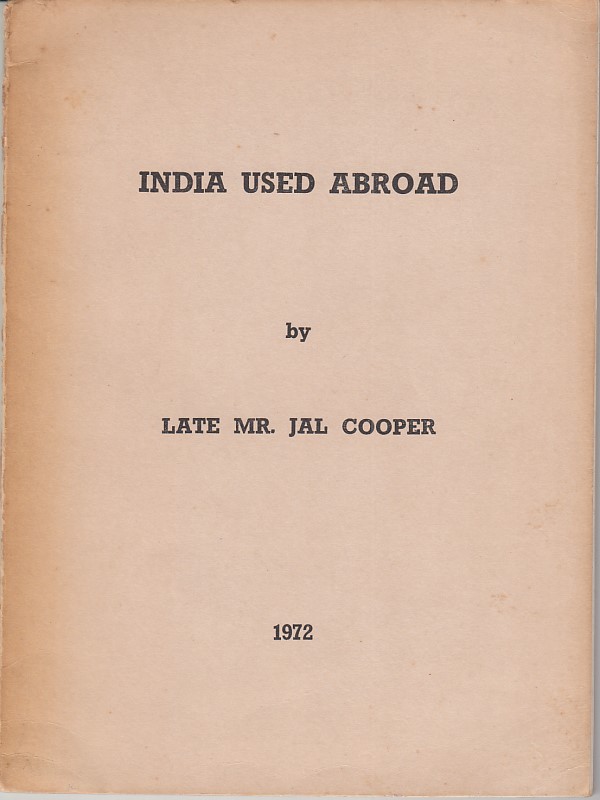 India Used Abroad Jal Cooper 1972 2ndEd