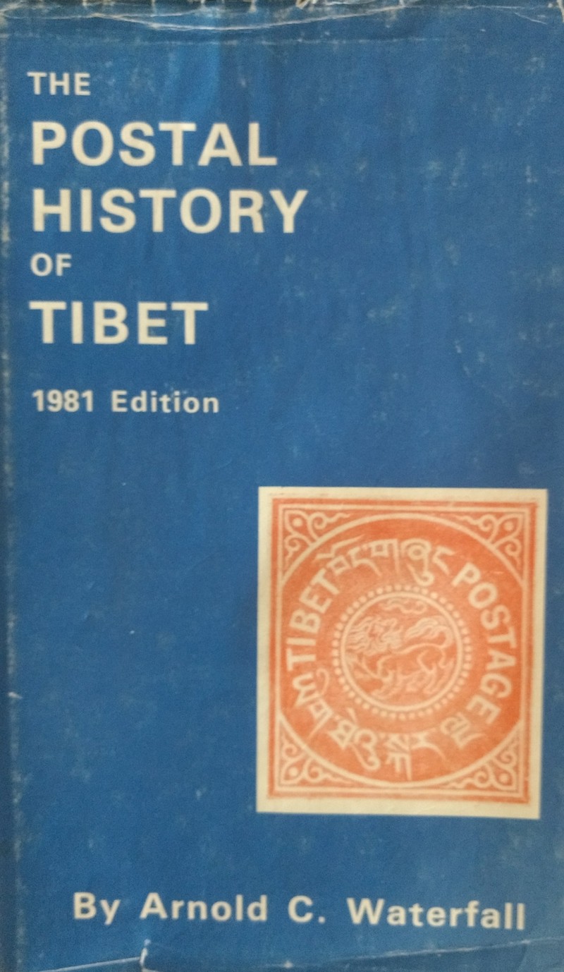 India Used Abroad Postal History Tibet Arnold Waterfall