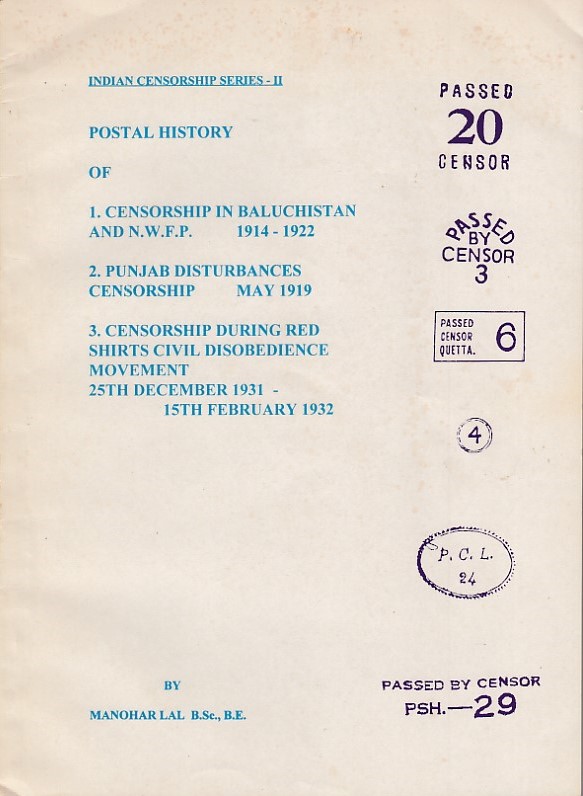 Military Censorship Manohar Lal