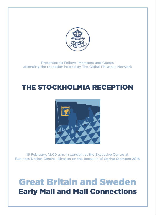 Stockholmia 2019 Great Britain and Sweden