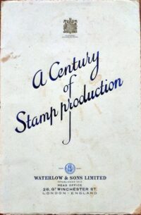 A Century of Stamp Production Williams 1