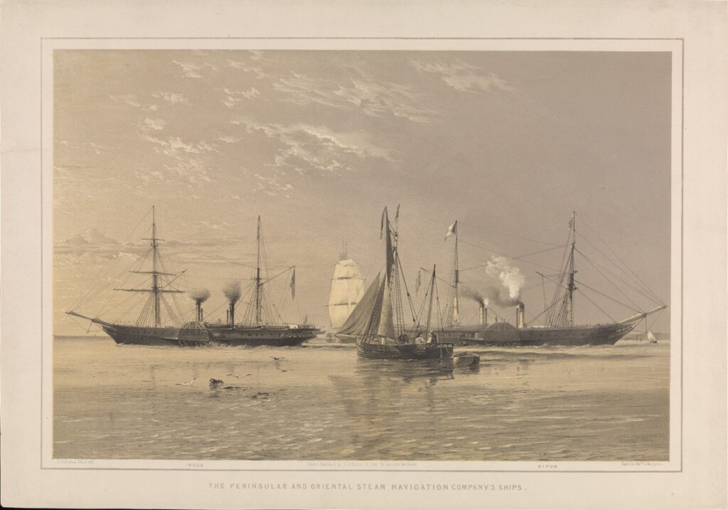 The Peninsular and Oriental Steam Navigation Company's Ships, Indus and Ripon, PAH8932