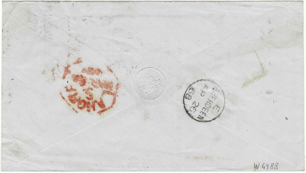 Figure 6b. GB 1868.03 Marseilles 6a8p Rear